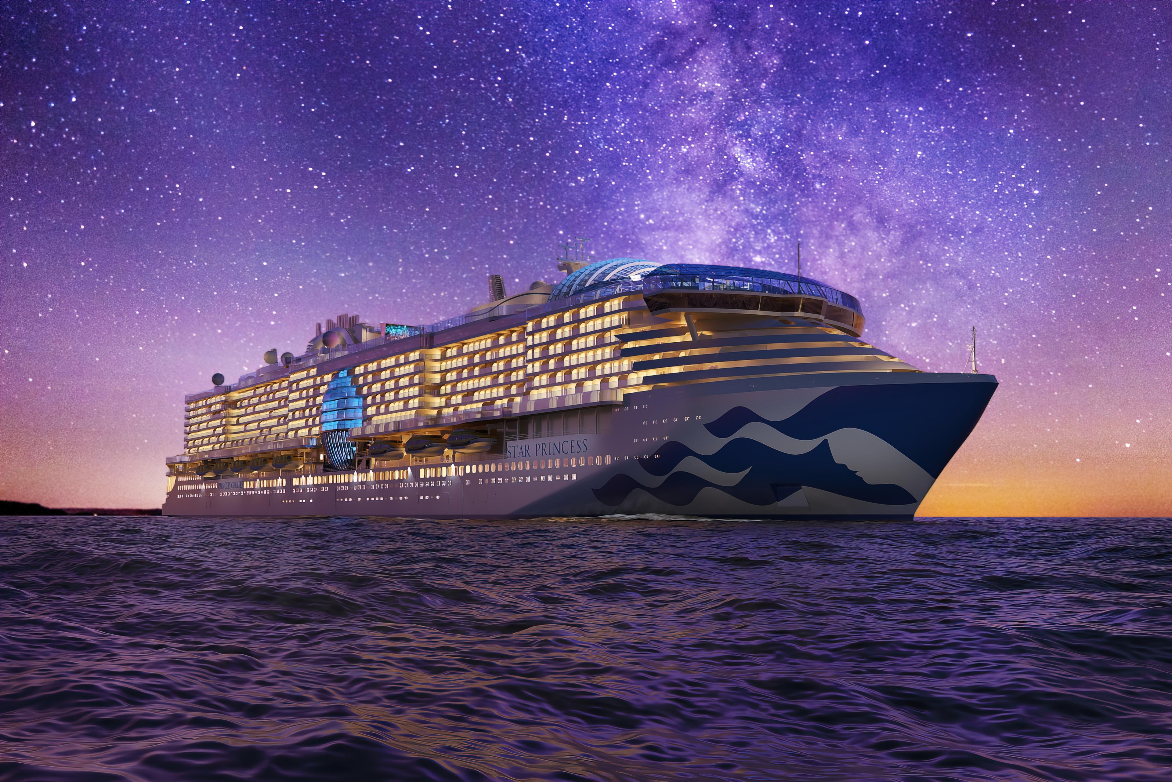 COSTA Travel Group on the NEW Star Princess - background banner